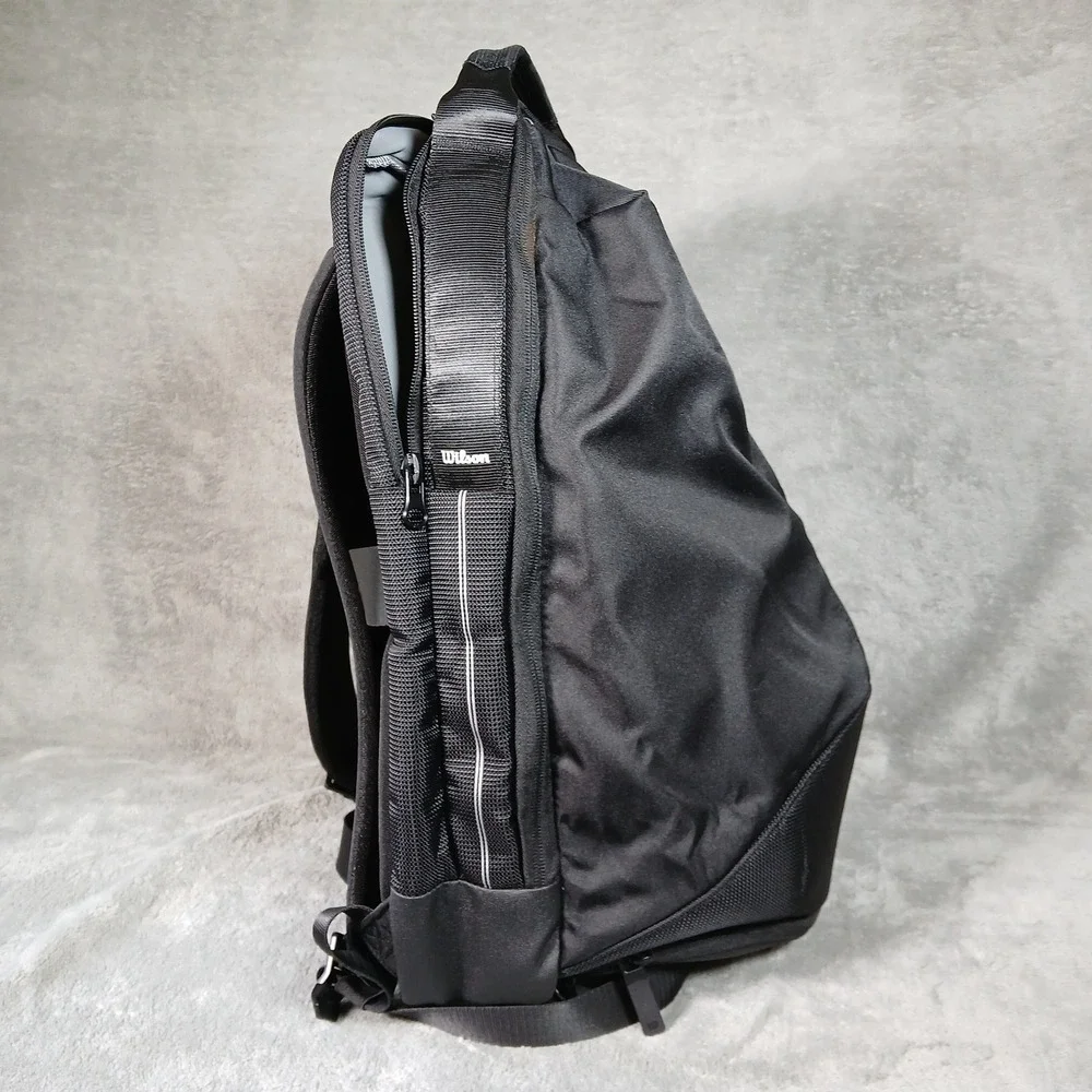 Wilson RF Backpack Black Roger Federer Tennis Racket Bag NEW